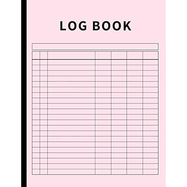 Log Book: Large Multipurpose with 7 Columns to Track Daily Activity, Time, Inventory and Equipment, Income and Expenses, Mileage, Orders, Donations, Debit and Credit, or Visitors