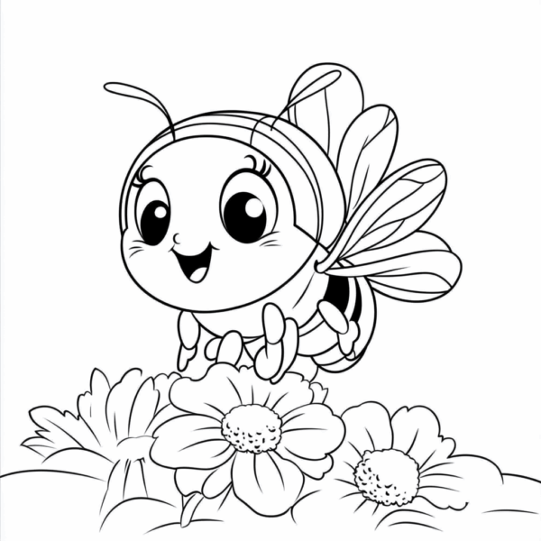 Adorable Animals Simple Designs for Bold Stress-Free Coloring