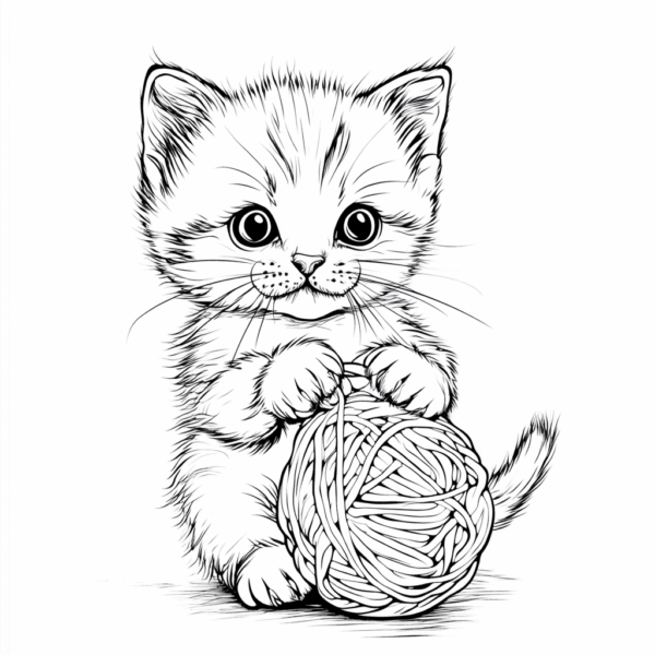 Adorable Animals Simple Designs for Bold Stress-Free Coloring